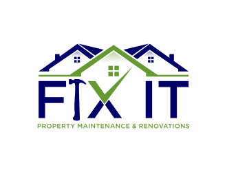 Fix It Property Maintenance & Renovations  logo design by hidro
