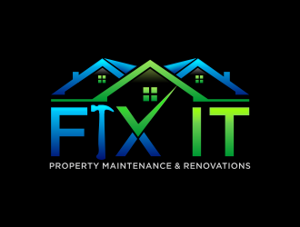 Fix It Property Maintenance & Renovations  logo design by hidro