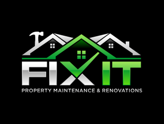 Fix It Property Maintenance & Renovations  logo design by hidro