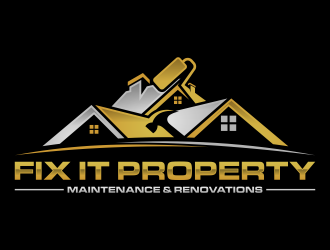 Fix It Property Maintenance & Renovations  logo design by glasslogo