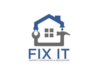 Fix It Property Maintenance & Renovations  logo design by changcut