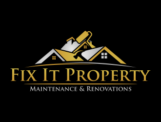 Fix It Property Maintenance & Renovations  logo design by glasslogo