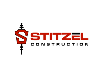 Stitzel Construction logo design by oke2angconcept