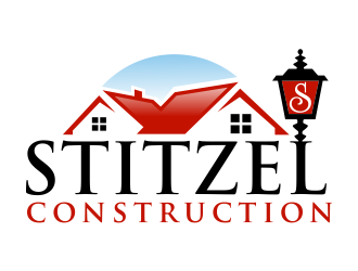 Stitzel Construction logo design by qqdesigns