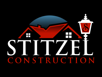 Stitzel Construction logo design by qqdesigns