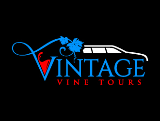 Vintage Vine Tours logo design by jaize