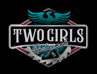 Two Girls Reclaimed logo design by SOLARFLARE