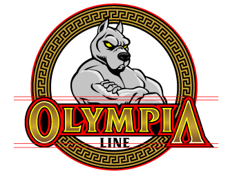 OLYMPIA LINE logo design by Suvendu