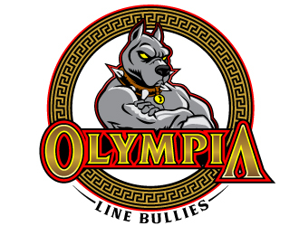 OLYMPIA LINE logo design by Suvendu