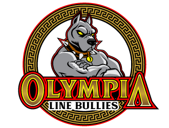 OLYMPIA LINE logo design by Suvendu