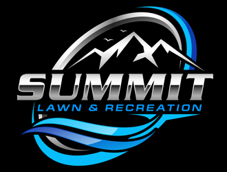 Summit Lawn & Recreation logo design by DreamLogoDesign