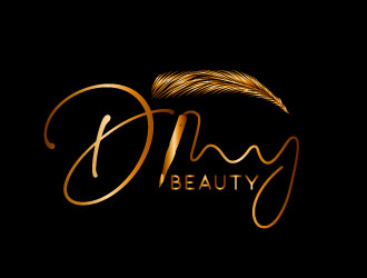 Diny Beauty logo design by MonkDesign