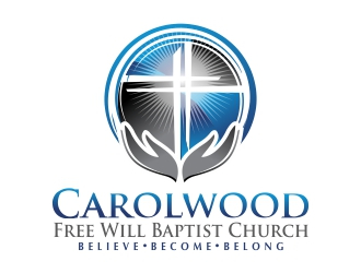 Carolwood Free Will Baptist Church logo design by ruki