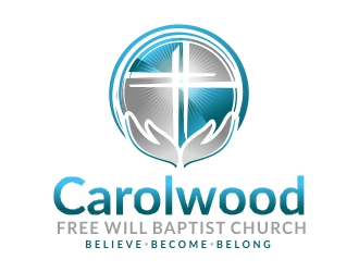 Carolwood Free Will Baptist Church logo design by ruki