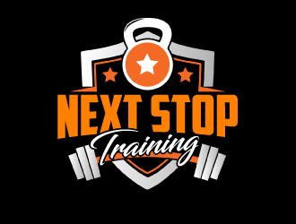 Next Stop training logo design by ElonStark