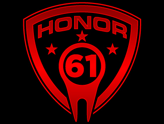 HONOR 61 logo design by design_brush