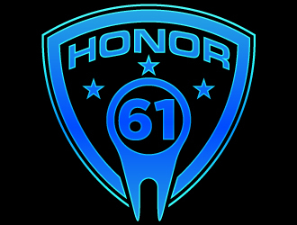 HONOR 61 logo design by design_brush