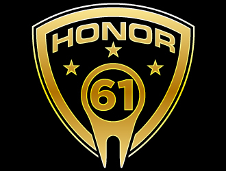 HONOR 61 logo design by design_brush