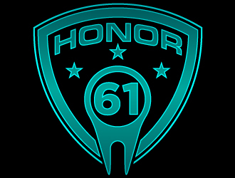 HONOR 61 logo design by design_brush