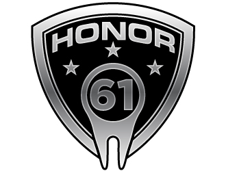 HONOR 61 logo design by design_brush
