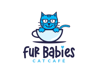 Fur Babies Cat Cafe logo design by SmartTaste