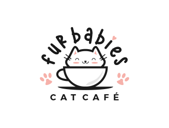 Fur Babies Cat Cafe logo design by SmartTaste