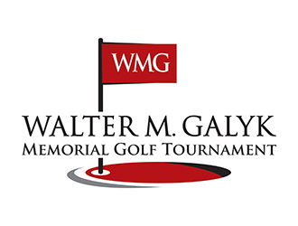 Walter M. Galyk Memorial Golf Tournament logo design by gitzart