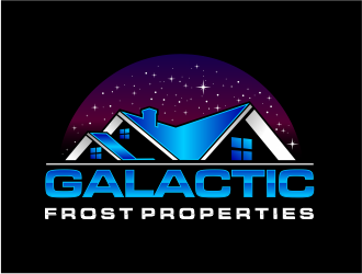 Galactic Frost Properties logo design by evdesign