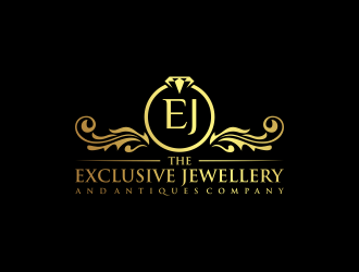 The Exclusive Jewellery and Antiques Company logo design by InitialD