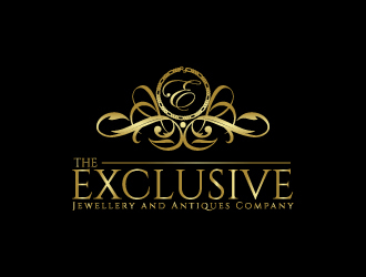 The Exclusive Jewellery and Antiques Company logo design by yondi