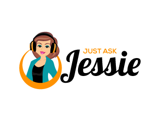 Just Ask Jessie logo design by Kirito