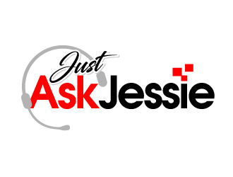 Just Ask Jessie logo design by jaize
