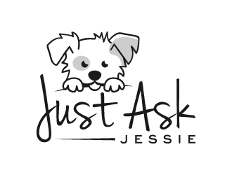 Just Ask Jessie logo design by akilis13