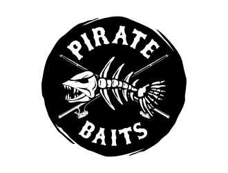 Pirate Bait Company logo design by Panara