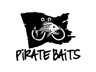 Pirate Bait Company logo design by kunejo