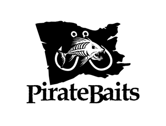 Pirate Bait Company logo design by kunejo