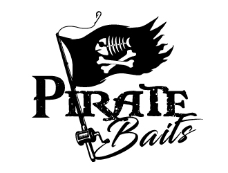 Pirate Bait Company logo design by jaize