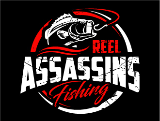 Reel Assassins Fishing logo design by izimax