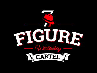 7 Figure Wholesaling Cartel logo design by il-in