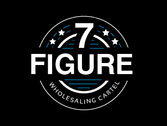 7 Figure Wholesaling Cartel logo design by il-in