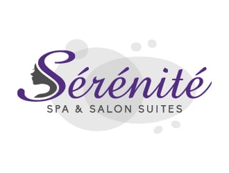 Sérénité Spa & Salon Suites  Logo Design