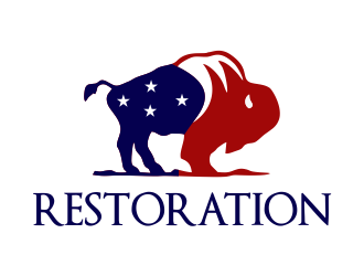 Restoration logo design by JessicaLopes