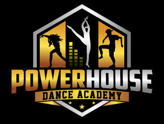 Powerhouse Dance Academy  logo design by MUSANG