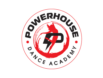 Powerhouse Dance Academy  logo design by il-in