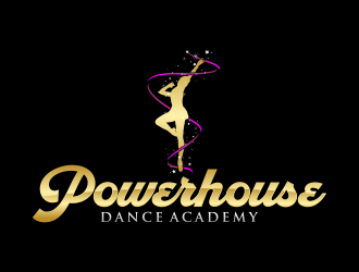 Powerhouse Dance Academy  logo design by ekitessar