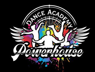 Powerhouse Dance Academy  logo design by Roma