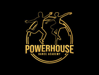 Powerhouse Dance Academy  logo design by Erasedink