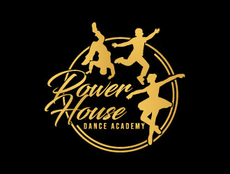 Powerhouse Dance Academy  logo design by Erasedink