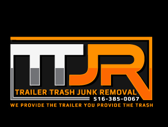 Trailer trash junk removal  logo design by LucidSketch