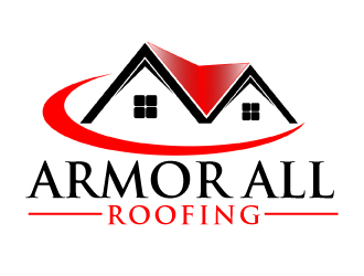 Armor All Roofing logo design by ElonStark